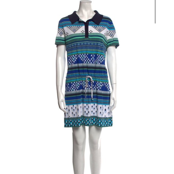 Diane‎ von Furstenberg Printed Mini Dress L - Picture 2 of 7